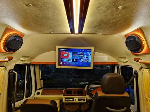 book kerala luxury van, luxury tempo traveller on rent