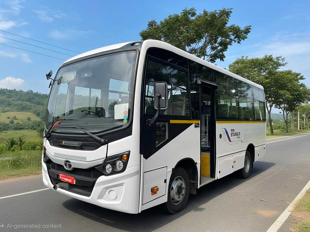 23 seater mini bus kerala