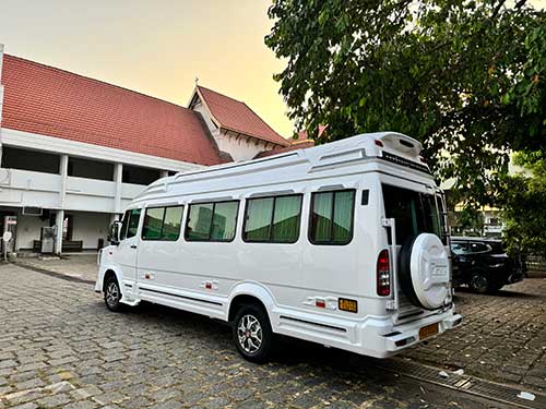 luxury tempo traveller hire