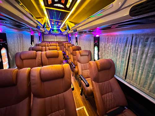 kerala luxury van rentals, ac tempo traveller on rent